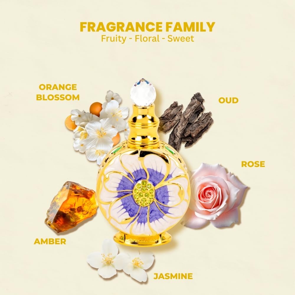 Swiss Arabian Layali - Luxury Products from Dubai - Long Lasting, Addictive Personal EDP Spray Fragrance - Seductive Signature Aroma - 1.7 oz