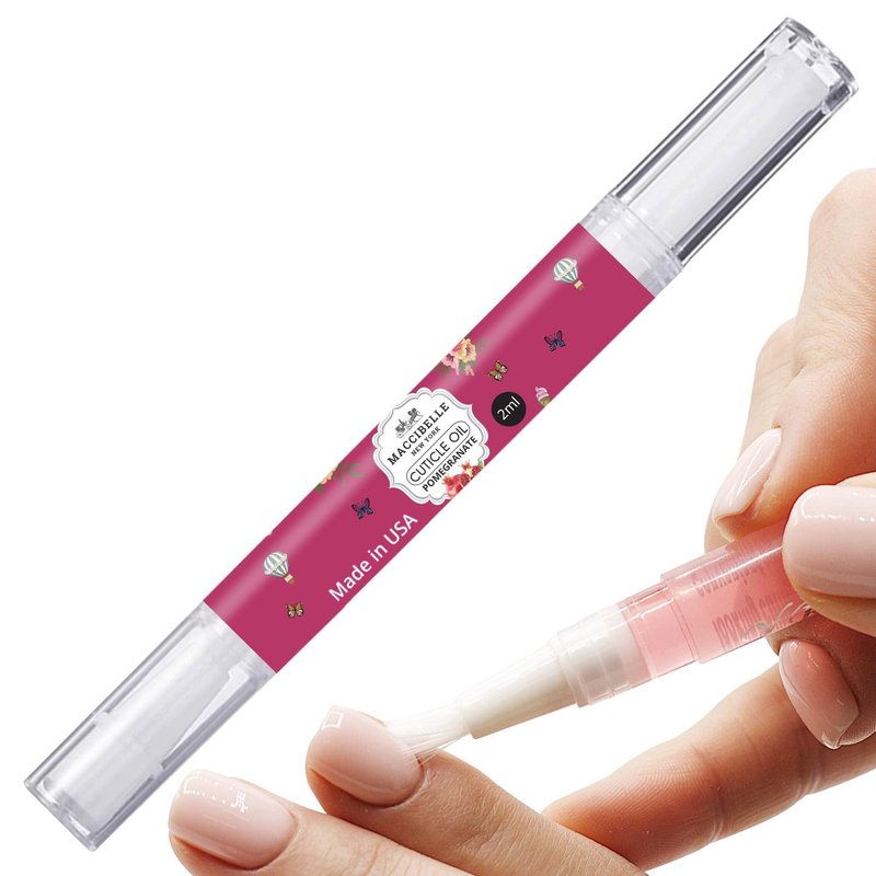 Regine Switzerland Pomegranate Cuticle & Nail Oil Pen - Heals Dry Cracked Cuticles, 2ml