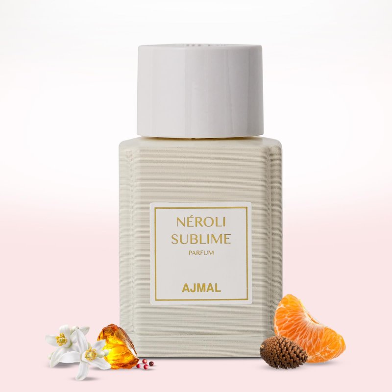 Ajmal Oud Marquis Néroli Sublime Eau de Parfum for Women 3.4 fl oz / 100 ml – Luxury Floral Citrus Perfume – Long Lasting Premium French Fragrance – Crafted in Dubai, Made in France for US