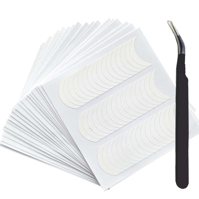 French Manicure Strips,French Tip Nail Stickers for Nails Art Designs,Self Adhesive French Tip Stickers Guide for Women Manicure(3 Moon Shape Design,24 Sheets,912 Pieces)