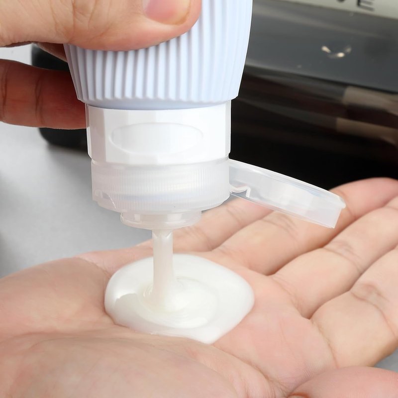 Mrsdry Travel Bottles Set - 16 Pack TSA Approved Leak-Proof Silicone Containers for Toiletries