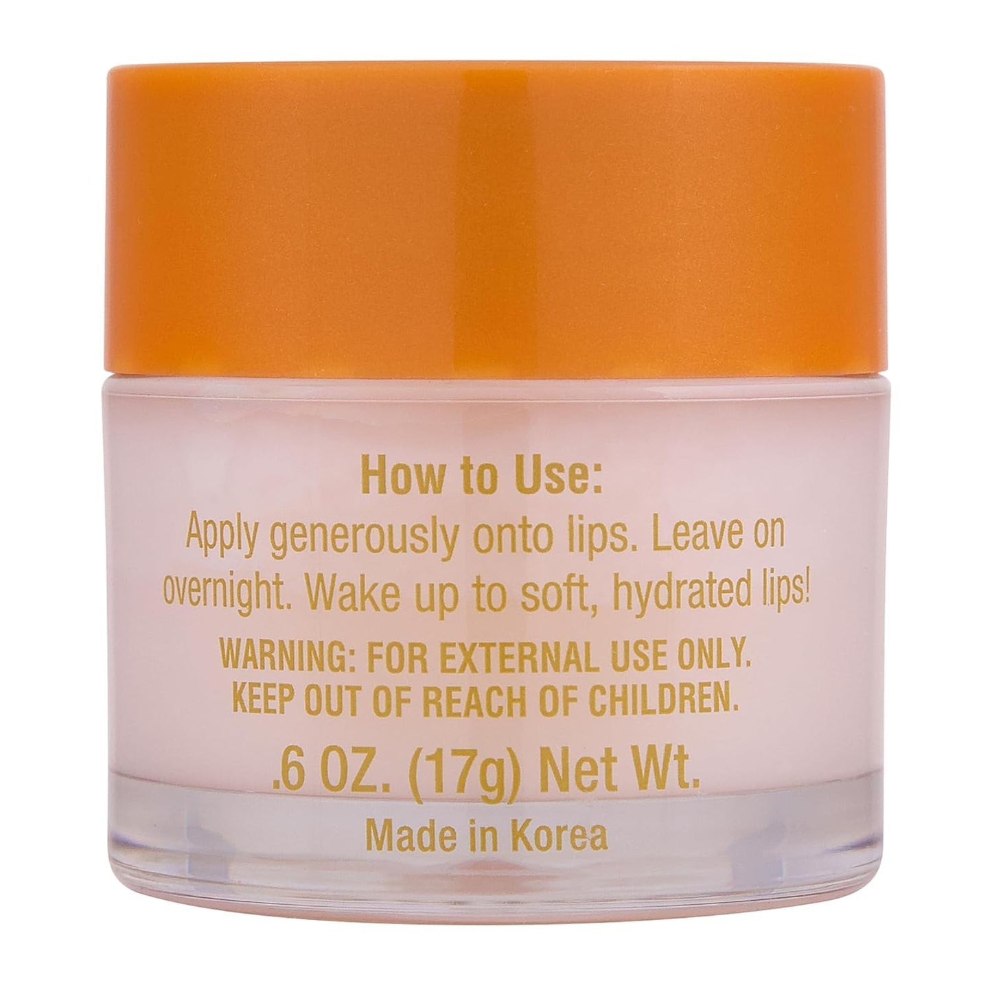 Tree Hut Vanilla Overnight Lip Mask - Hydrating Lip Treatment with Shea Butter & Vitamin E | 0.6 oz