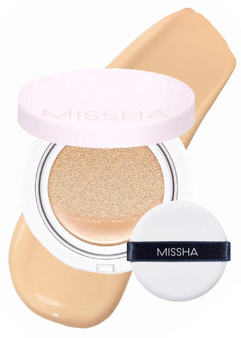 MISSHA Magic Cushion Foundation - No.23 Natural Beige | Flawless Coverage & Dewy Finish for All Skin Types