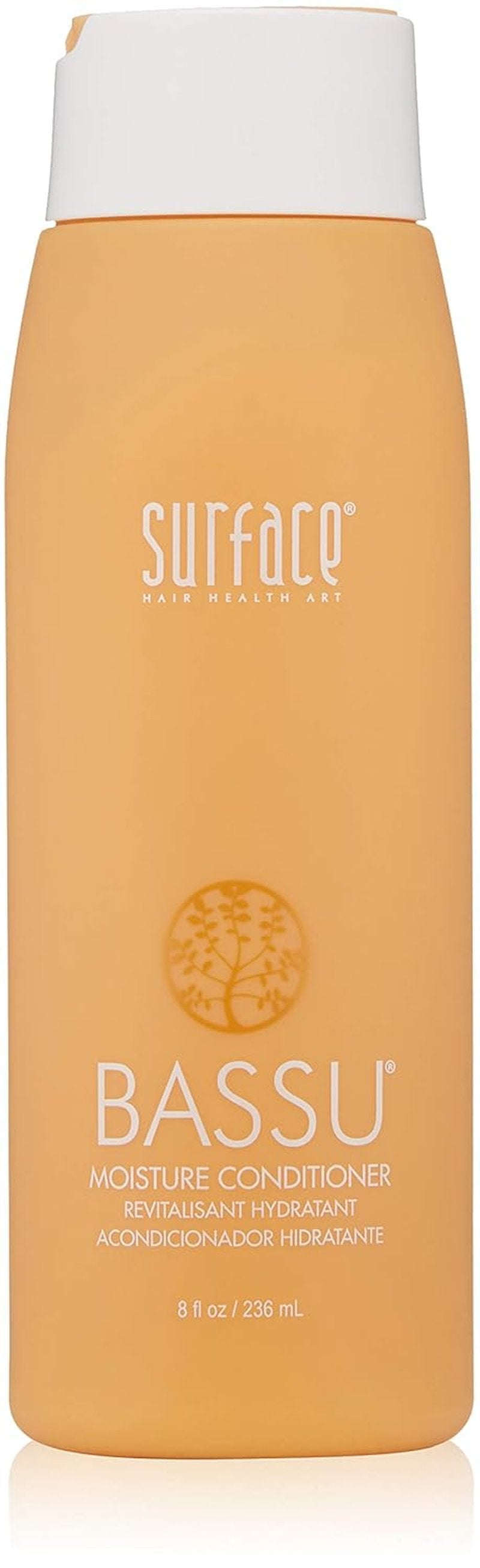 Bassu Moisture Conditioner - Deeply Moisturizing, Detangling & Softening Formula - 8 Fl Oz