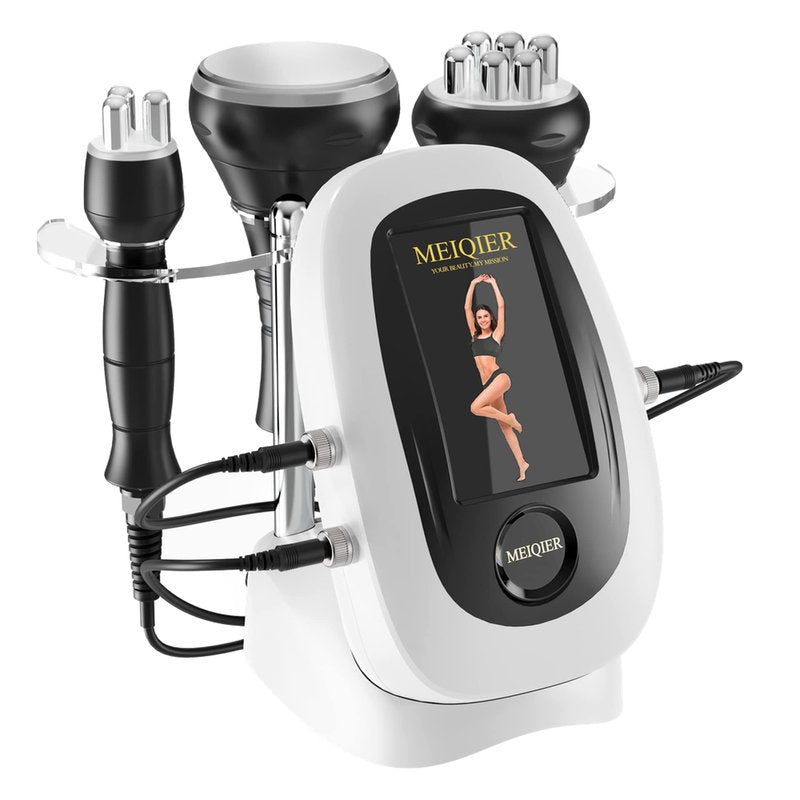 MEIQIER sens for Improvement in The Appearance of Cellulite Device Cellulite Massager Radio Frequency, White