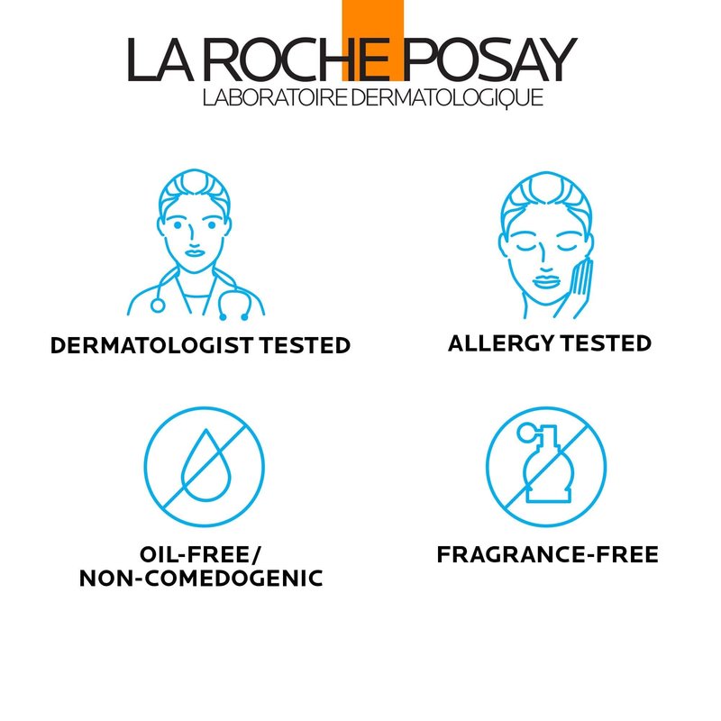 La Roche-Posay Anthelios Mineral Ultra-Light Face Sunscreen SPF 50, Zinc Oxide Sunscreen for Face, 100% Mineral Sunblock, Oil Free for Sensitive Skin, Daily Sun Protection