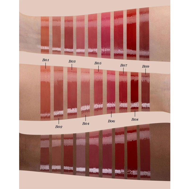 Flower Knows Swan Ballet Shine Lipstick,Hydrating Solid Lip Gloss,Moisturizing Red Tinted Lip Balm-Long Lasting Lip Gloss in Balm for Girls&Women(B09 Midsummer Night)