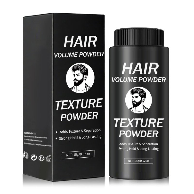 IONSGAKO Hair Texture Styling Powder for Men & Women, Hair Texturizing & Volumizing Powder Add Instant Volume Long-Lasting Hold Non-Greasy Matte Finish for All Hair Types - 0.52 Oz