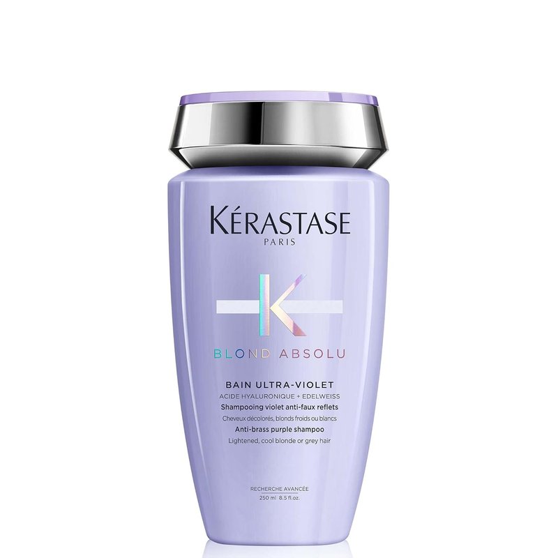 KERASTASE Blond Absolu Shampoo - Neutralizes Brassiness with Blue & Violet Pigments | Restores Shine & Softness