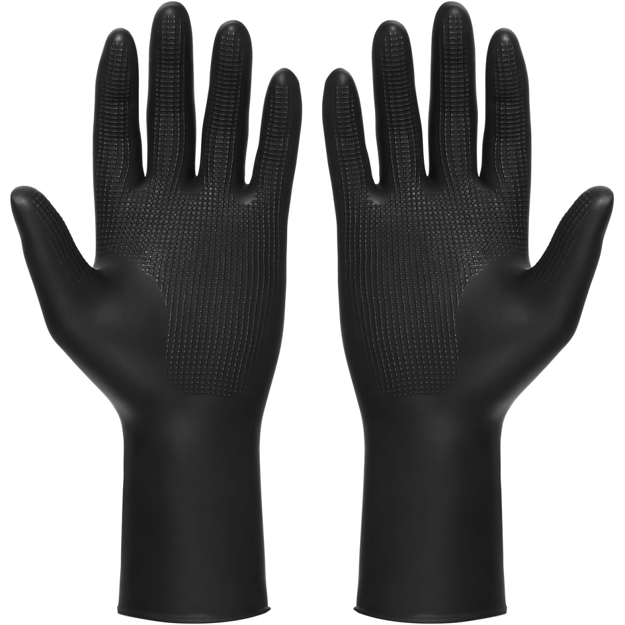 Uonlytech Hair Styling Accessories 3 Pairs Salon Hair Dye Gloves Black Hair Coloring Gloves Reusable Gloves for Hair for Home and Salon Hair Dyeing Mens Shampoo