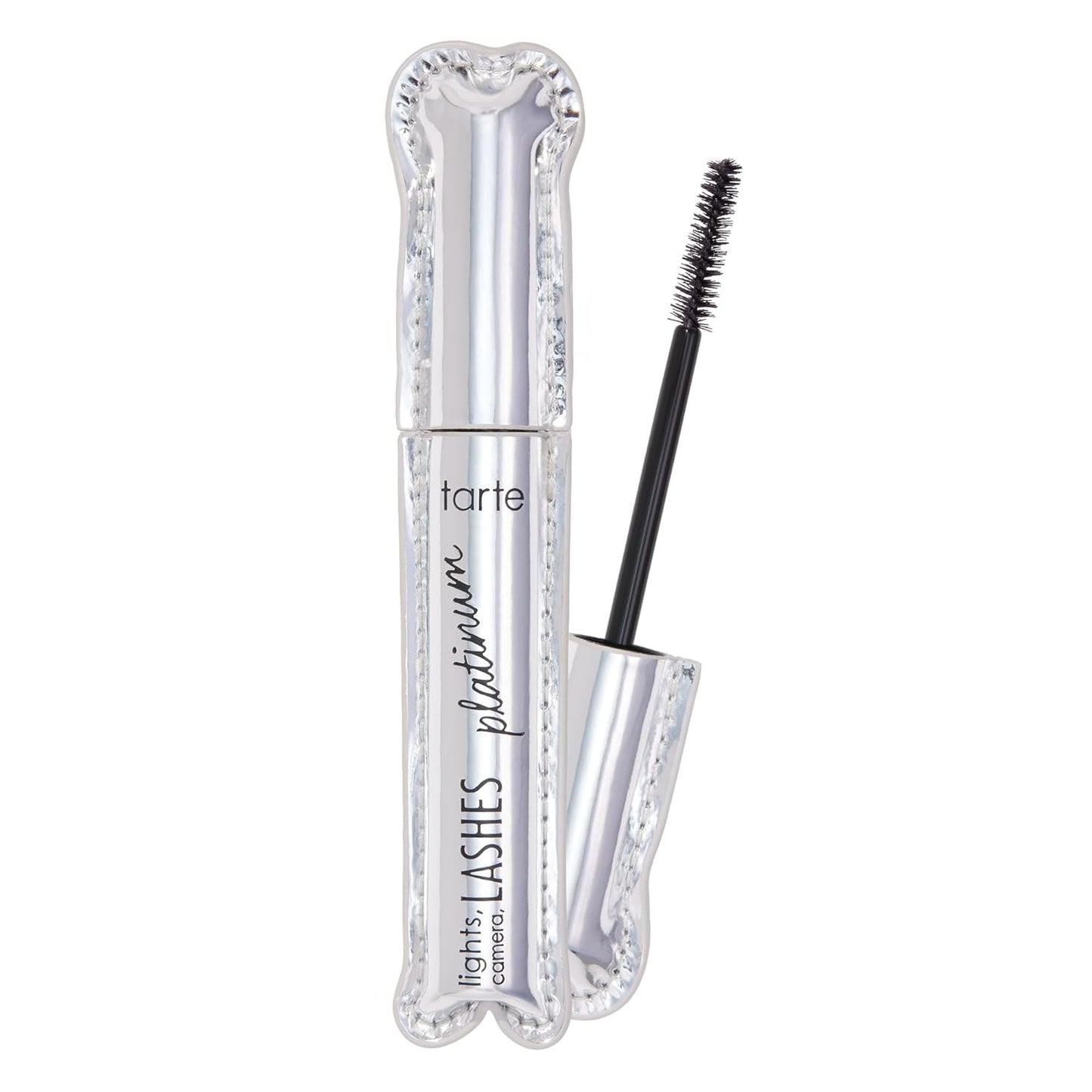 Tarte Lights, Camera, Lashes Platinum Volumizing Mascara - Black Tinted Peptide Formula for Volume & Length, Vegan & Cruelty-Free
