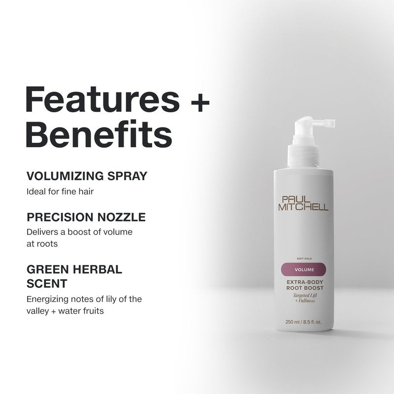 Paul Mitchell Extra-Body Boost Root Lifter- Controlled Volume, 250 ml/8.5 fl.oz