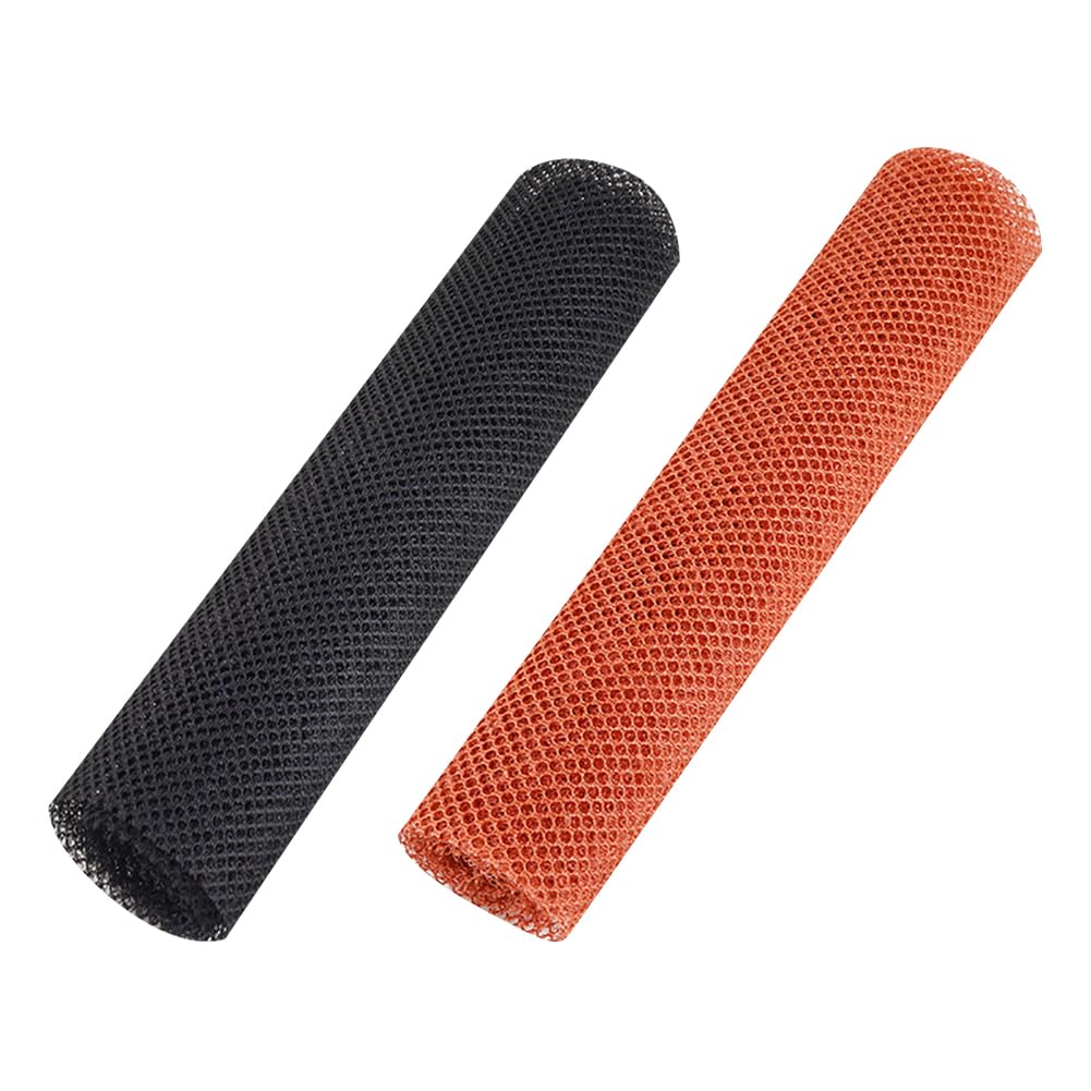 2 Pcs Nylon Bath Sponge Exfoliating Skin Net Shower Wash Cloth Body Cleaning Sponge Long Back Washcloth Spa Bathing Scrubber for Women Men