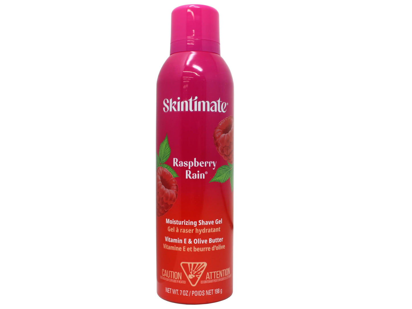 Skintimate Moisturizing Shave Gel Set, Coconut Delight, Vanilla Sugar, Raspberry Rain, 7 oz Each