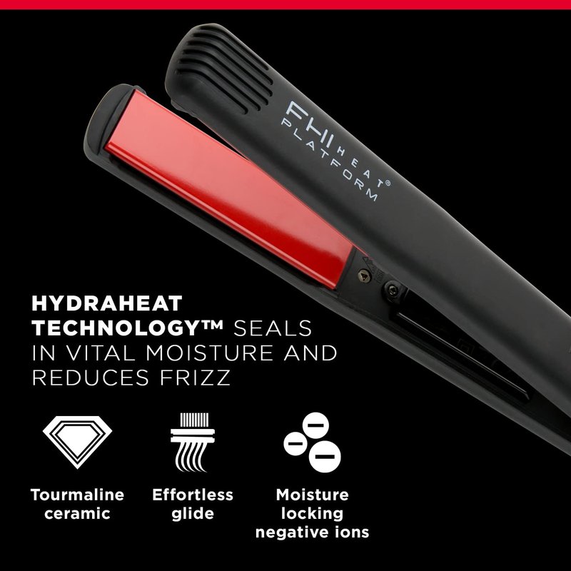 FHI Heat Tourmaline Hair Straightener - Professional Styling Tool for All Hair Types