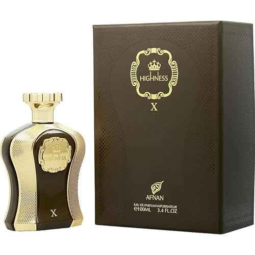Afnan Highness Brown Luxury Unisex Eau De Parfum, 3.4 Fl. Oz