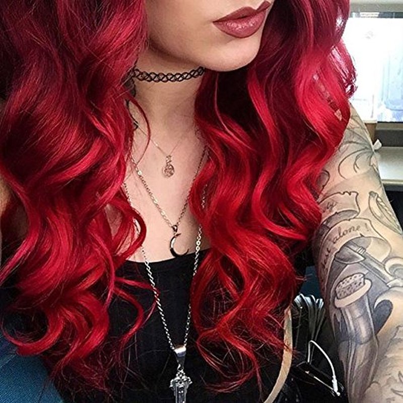 ARCTIC FOX Semi-Permanent Hair Color Dye - Vegan & Cruelty-Free, 4 Fl Oz | POISON Shade