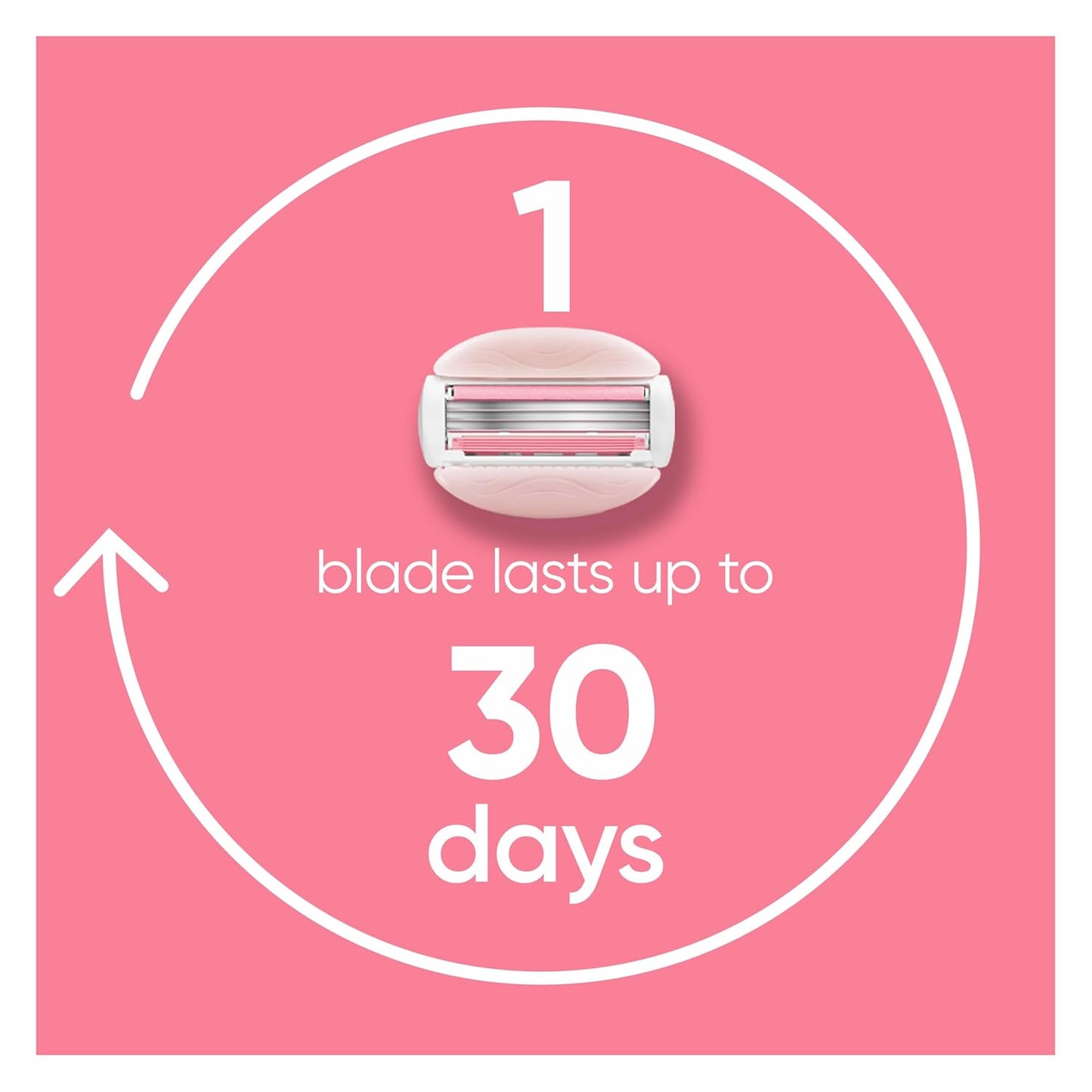 Venus ComfortGlide Women's Razor Blades - White Tea Scented with Built-In Shave Gel Bars | 8 Refills