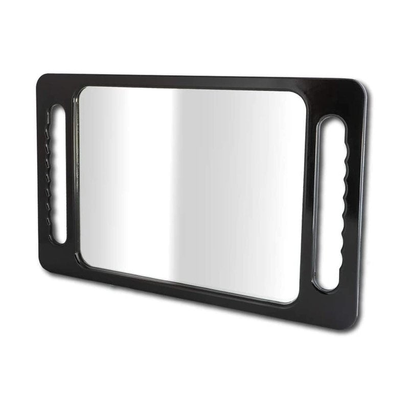 BarberMate® Plastic Tray Mirror with Handles for Barbers and Stylists