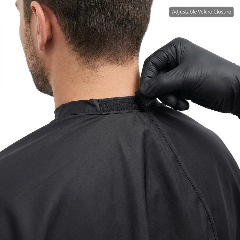 Professional Haircutting Cape - Adjustable Magic Tape Barber Gown for Men & Women | 59"x45"