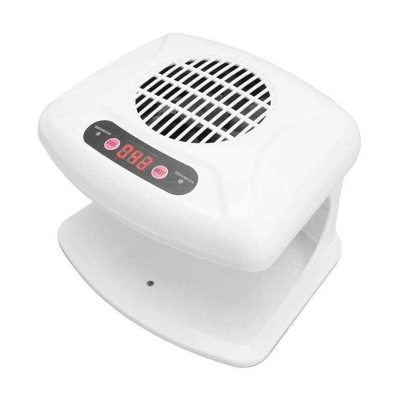 GGAIFbp Nail Dryer for Regular Polish 300W 2 in 1 Nail Drying Fan with Auto Sensor Hot and Cold Air Professional Nail Dryer for Manicure Salon and Daily Home Use (White)