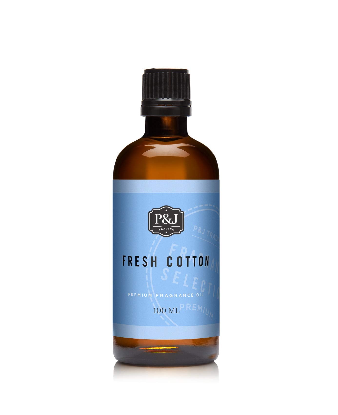 P&J Trading - Fresh Cotton Scented Oil 100ml - Fragrance Oil for Candle Making, Soap Making, Diffuser Oil