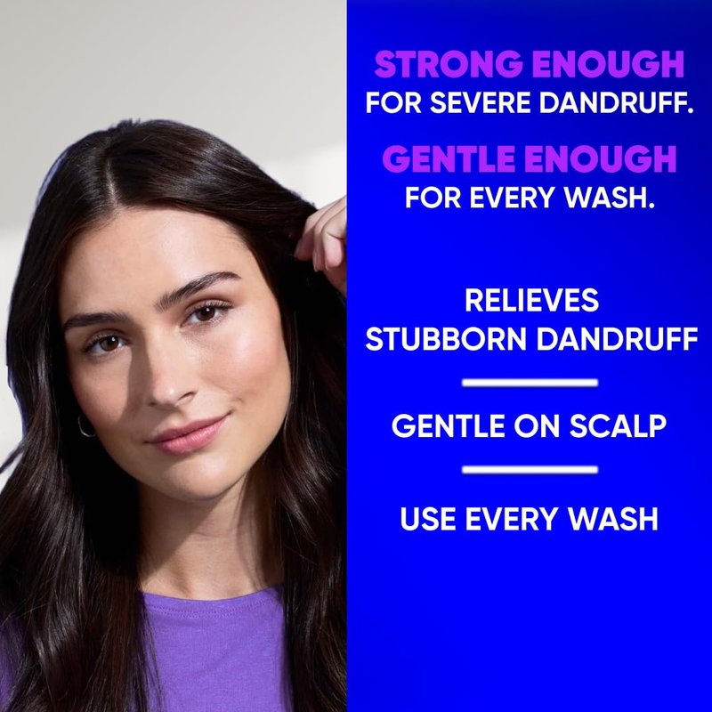Head & Shoulders Dandruff Shampoo, Clinical Strength Advanced Oil Control, Our Maximum Anti-Dandruff Prescription-Strength Formula, Flake Protection, Seborrheic Dermatitis Relief, Citrus, 13.5 Fl Oz