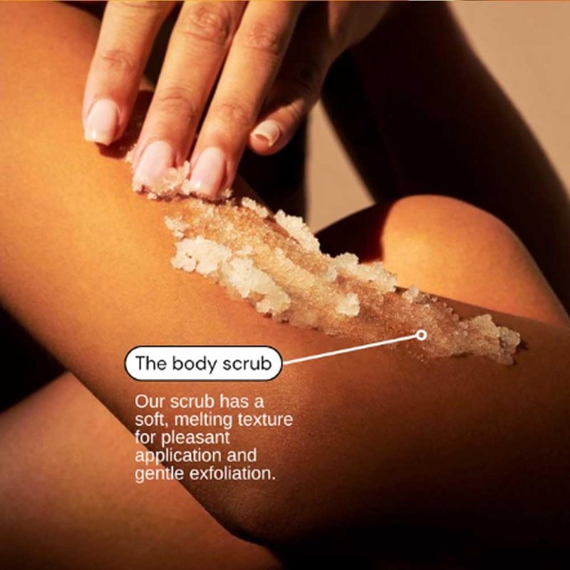 Doliderm Honey Ritual Body Scrub – Nourishing & Gentle Exfoliating Scrub with Honey, Propolis & Sugar for Smooth, Radiant Skin – 0,73 Lbs