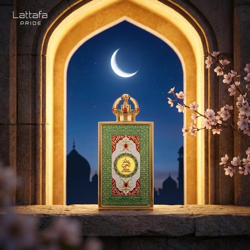 Lattafa Pride Queen of Arabia – Floral, Woody, Sweet, Amber – Eau de Parfum Spray Long-Lasting Fragrance for Women, 3.4 Ounce / 100 ml