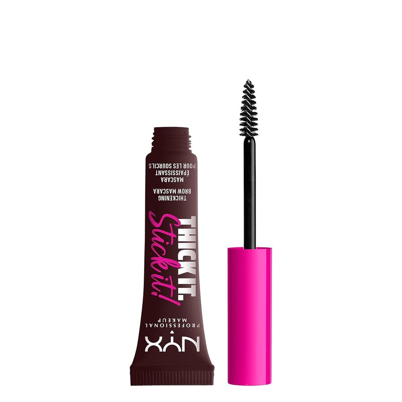 NYX Professional Makeup Thick It Stick It Brow Mascara - Thickening Eyebrow Gel in Espresso