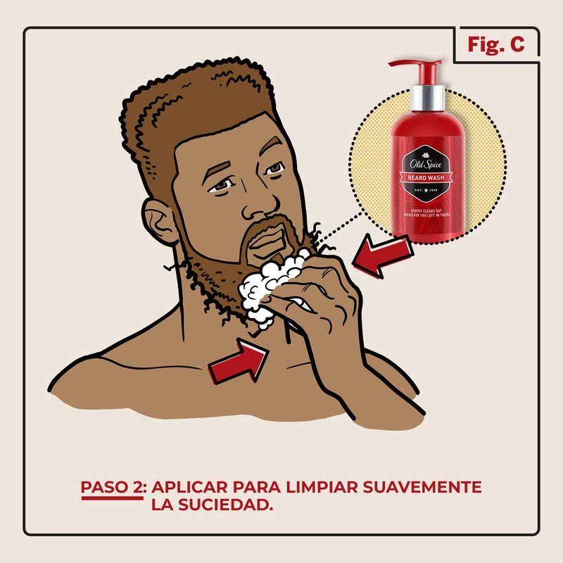 Old Spice Beard Wash - Gentle Shampoo for Men | 7.6 fl oz