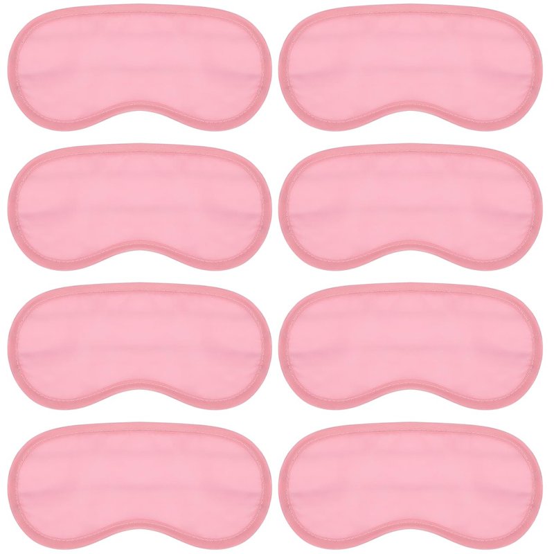 GLEAVI Pink Eye Masks Bulk :16Pcs Night Eye Mask Disposable Blindfolds Eye Cover Comfortable Sleep Masks for Travel Use Eye Blindfold Sleep Masks for Women