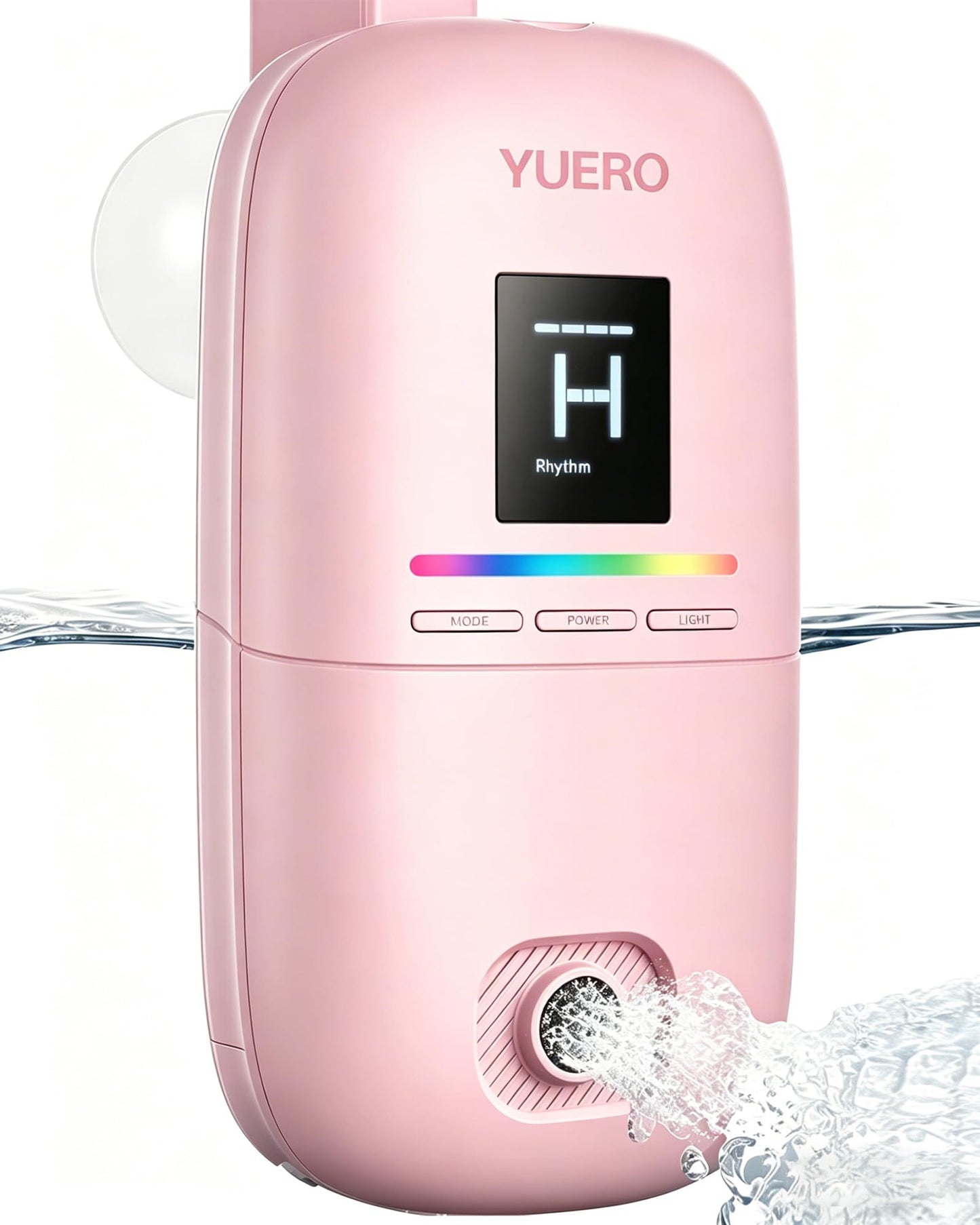 YUERO Bath Jets for Tub, Cordless Jet Spa & Bath Jet for Spa Mode, 3-Speed Bathtub Accessories with Adjustable Nozzles, Waterproof Bathtub Jets for Home Spa Relaxation & Travel Massage