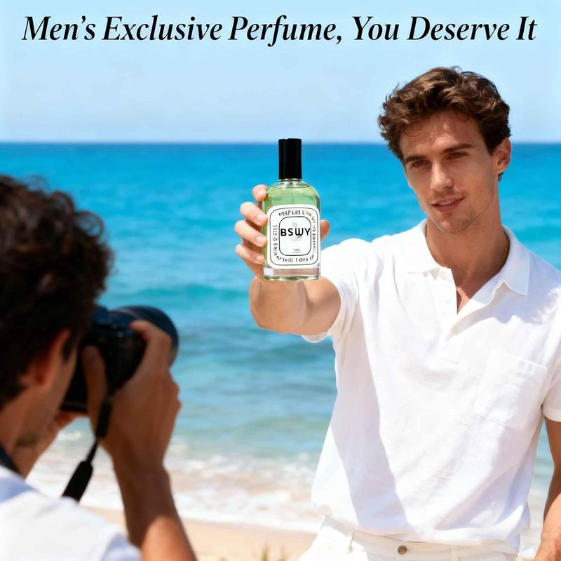 Pheromone Cologne for Men - Long Lasting Woody Spicy Eau de Parfum | Bold Scent with Lemon, Amber & Vanilla | 100ml / 3.4fl Oz