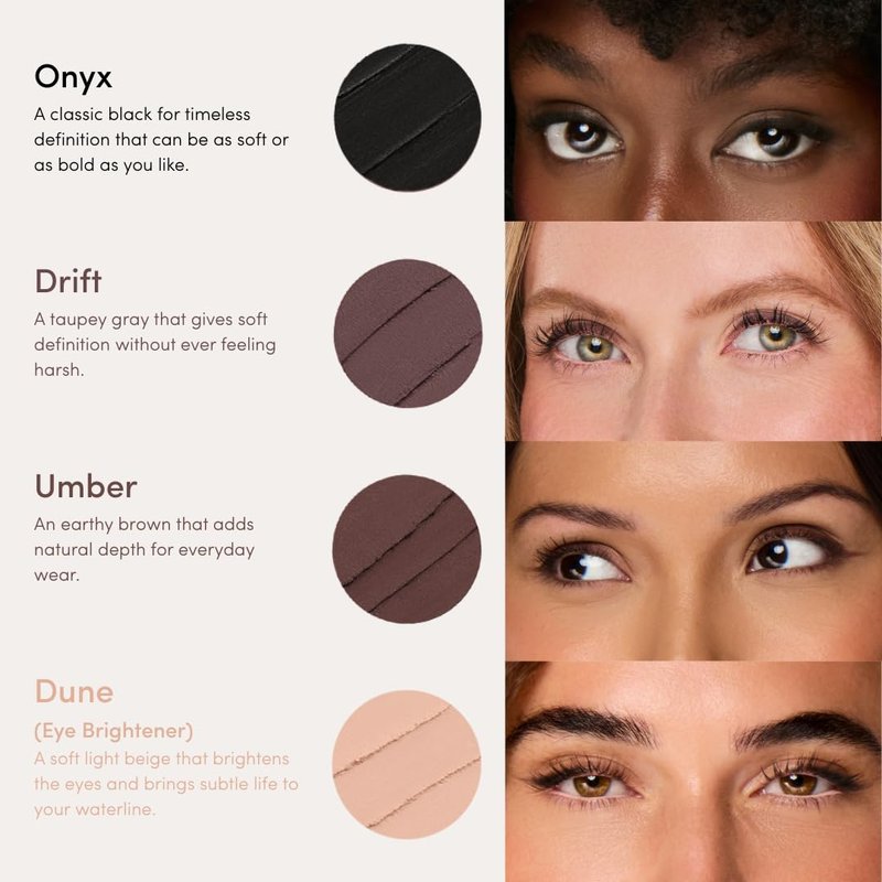 Ravie Beauty Longwear Eyeliner Pencil - Soft Blendable Waterproof Formula | Vegan & Cruelty-Free