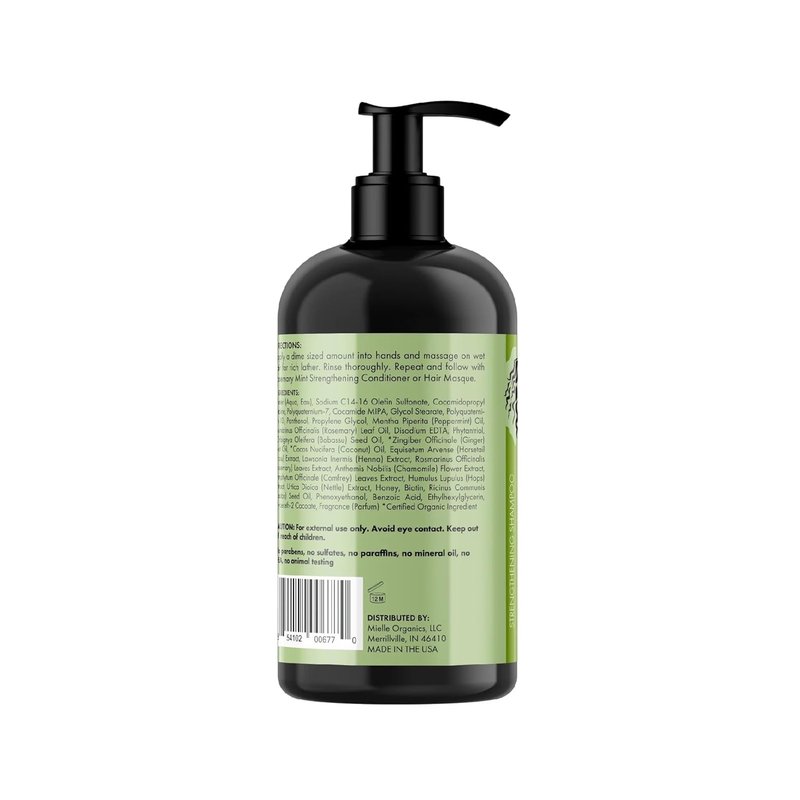 Mielle Rosemary Mint Biotin Shampoo & Conditioner Set | Promotes Stronger, Healthier Hair - 2 PCS