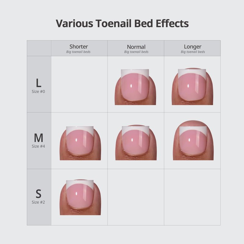 BTArtbox Press On Toenails 255 268