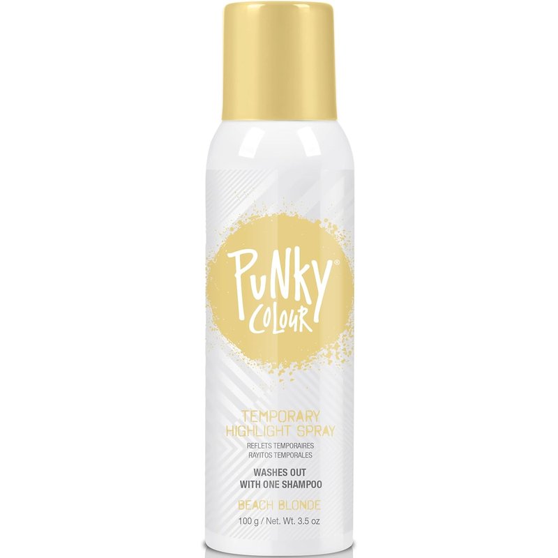 Punky Beach Blonde Temporary Hair Highlight Spray - 3.5 oz | Vibrant Color for Effortless Style