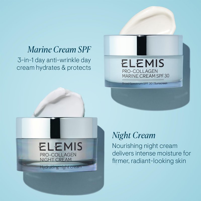 ELEMIS Pro-Collagen Night Cream - Overnight Anti-Aging Moisturizer - Hydrating and Firming Formula for Fine Lines and Wrinkles - 50ml
