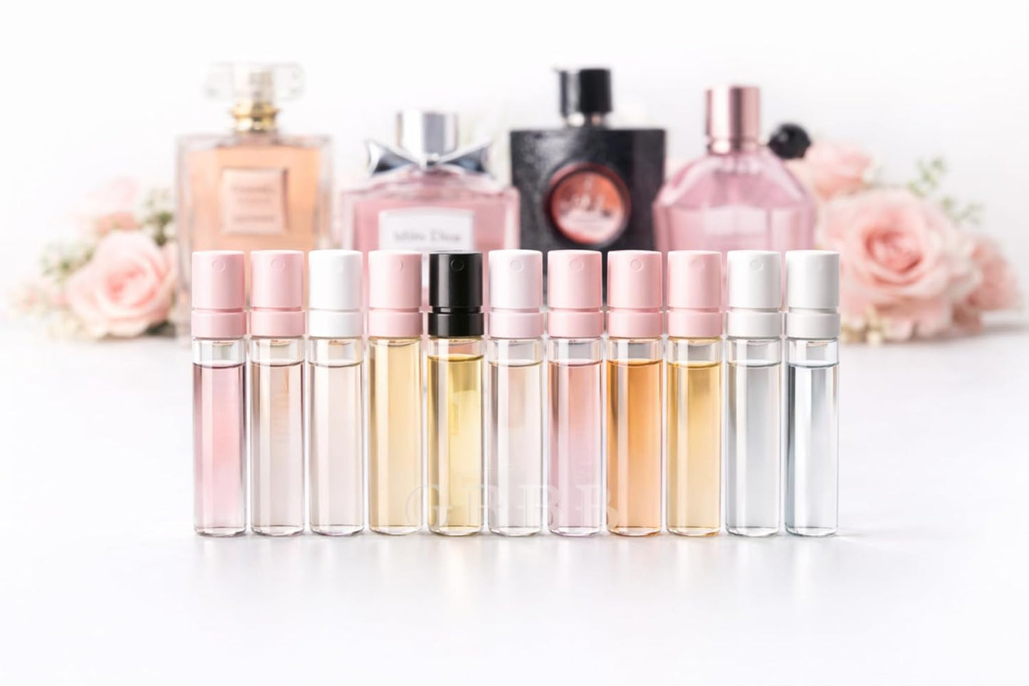 Travel Perfume Set for Women - 8 Mini Fragrance Samples | Portable Vials for Purse & Travel