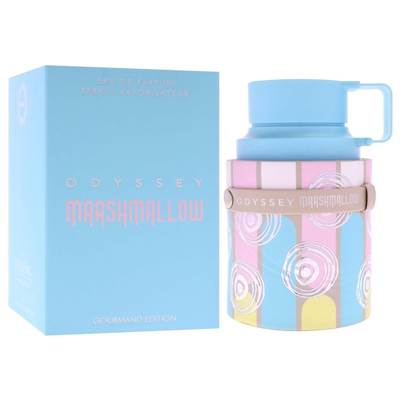 Odyssey Marshmallow Gourmand Perfume for Women - 3.4 oz EDP Spray | Sweet & Irresistible Fragrance