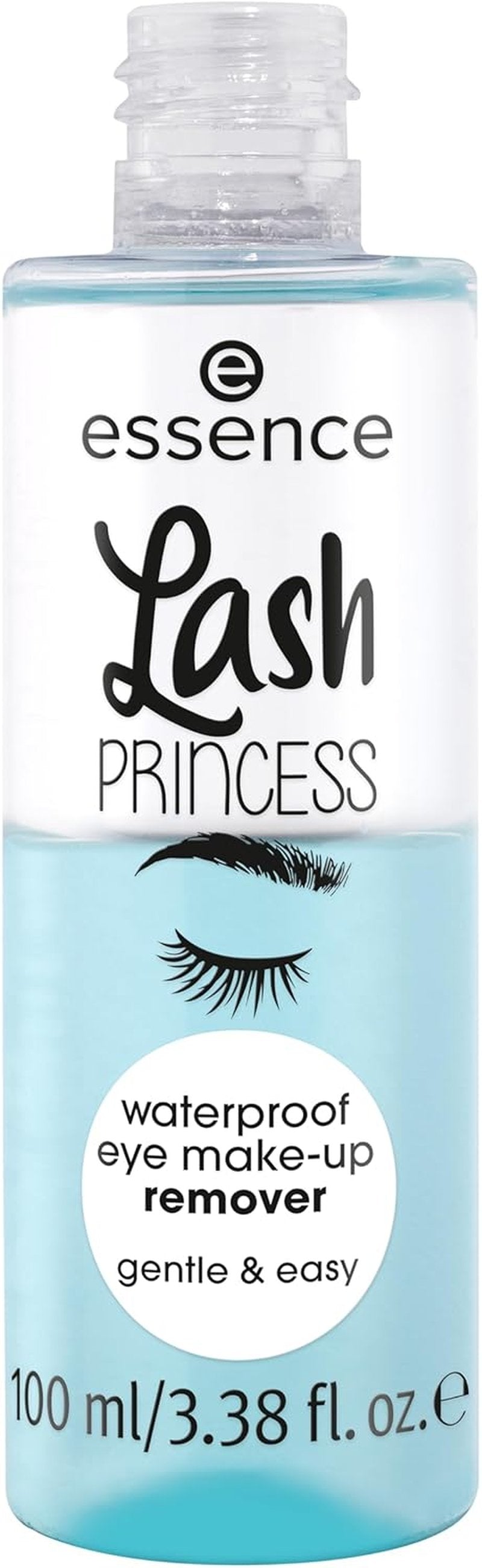 Essence Lash Princess Waterproof Eye Makeup Remover - Gentle 2-Phase Formula | Vegan & Cruelty-Free
