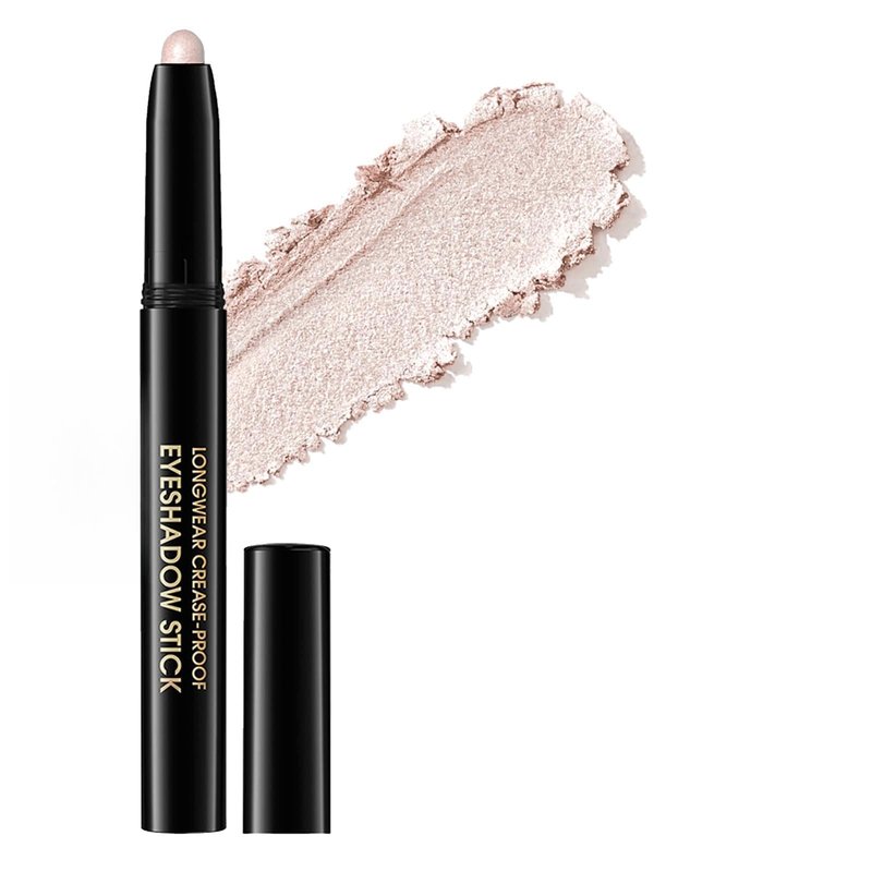 Euphily Matte Cream Eyeshadow Stick, Waterproof Eye Shadow Stick, Long-Lasting and Blendable High Pigmented Single Eyeliner Makeup for Women, 6 Oyster