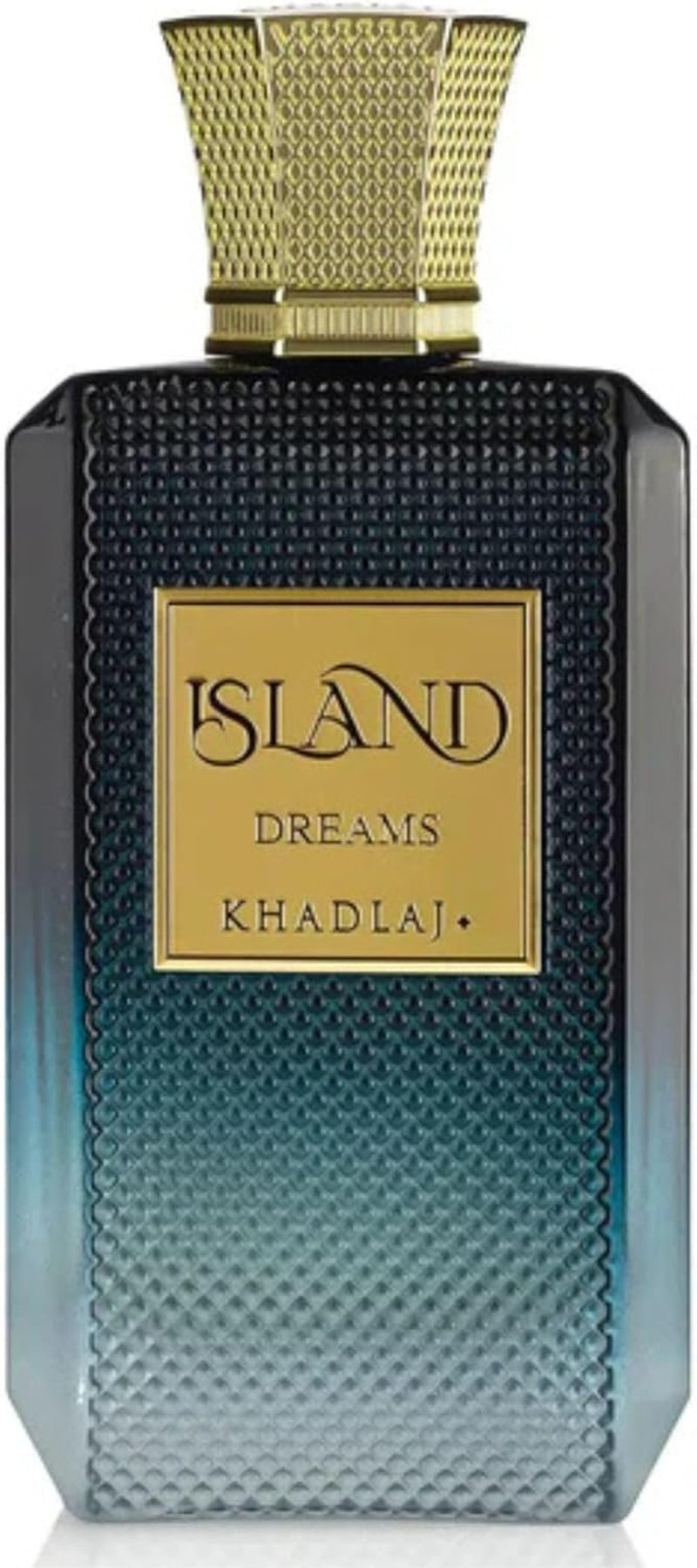 Khadlaj Island Dreams Extrait de Parfum - Long-Lasting Fruity Floral Woody Scent | 3.4 Ounce