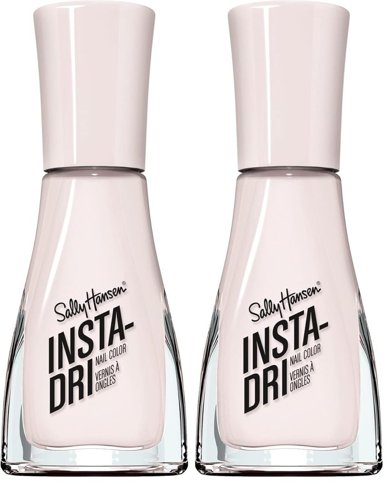 Sally Hansen Insta-Dri® Pink Pursuit Nail Polish - Quick Dry 3-in-1 Formula, 0.31 Fl Oz (Pack of 2)