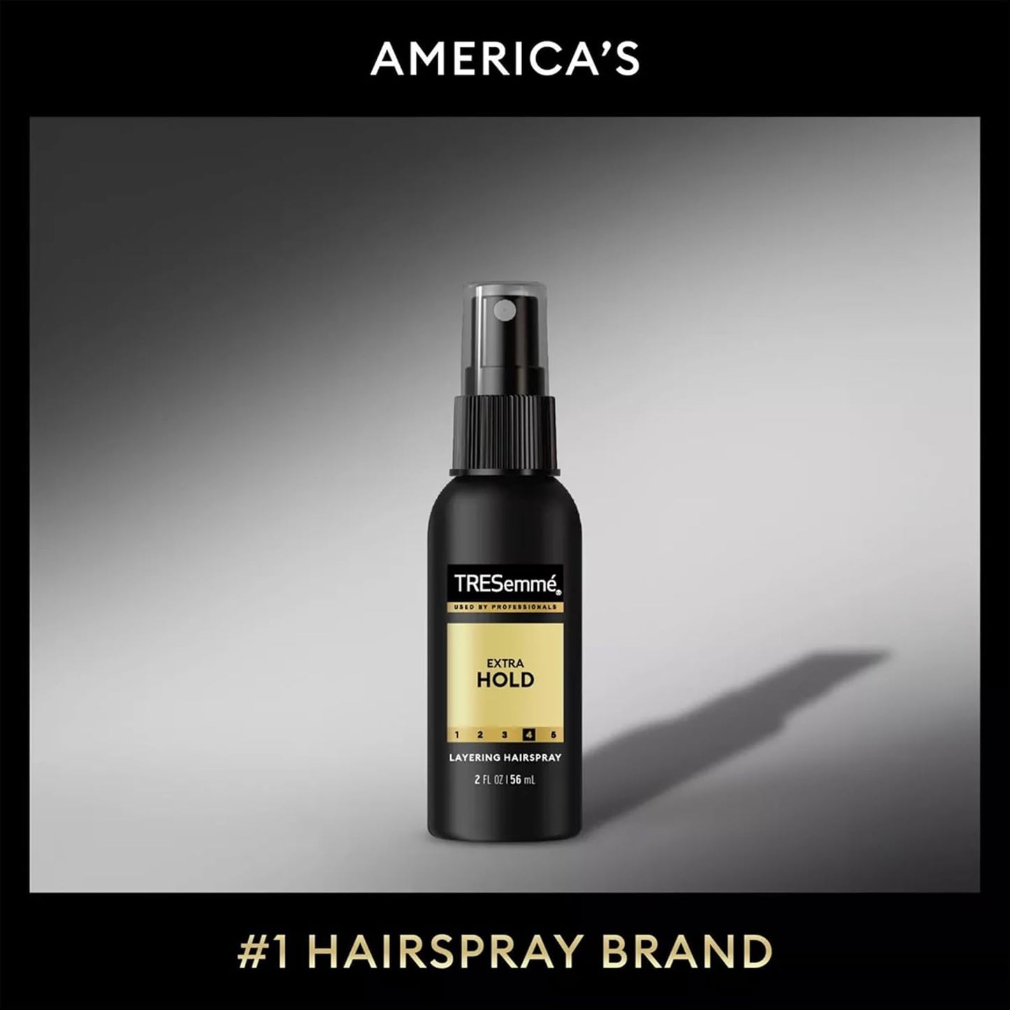 TRESemmé Extra Hold Travel Hairspray - Non-Aerosol Anti-Humidity & Anti-Frizz Spray, 2 Oz (6-Pack)