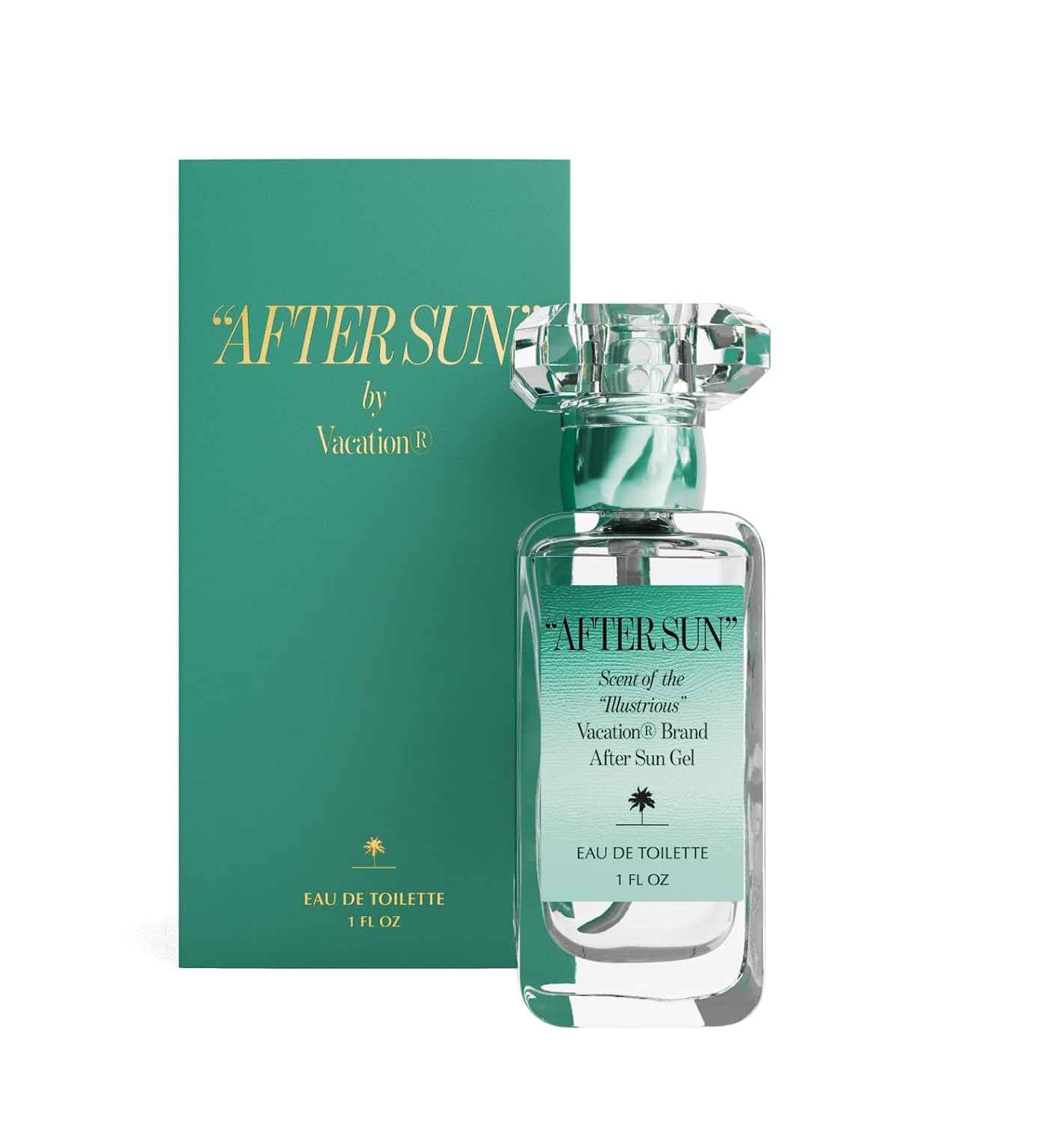 Vacation After Sun Eau de Toilette - Tropical Aloe Vera Scent | Travel Size 1 Fl. Oz.