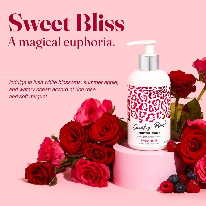 IntiMD Coochy Plus Intimate Shaving Complete Kit - Sweet Bliss & Organic After Shave Protection Soothing Moisturizer Mist - Antioxidant Formula Prevents Razor Burns, Itchiness & Ingrown Hair