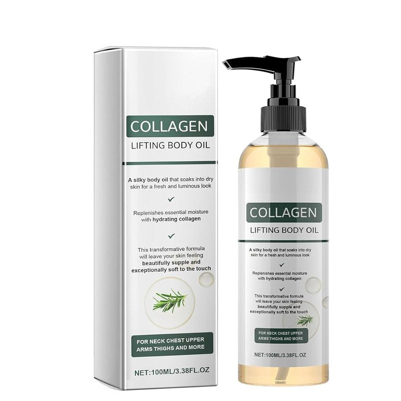 Collagen Body Oil - Firming Skin Treatment for Smooth, Youthful Glow