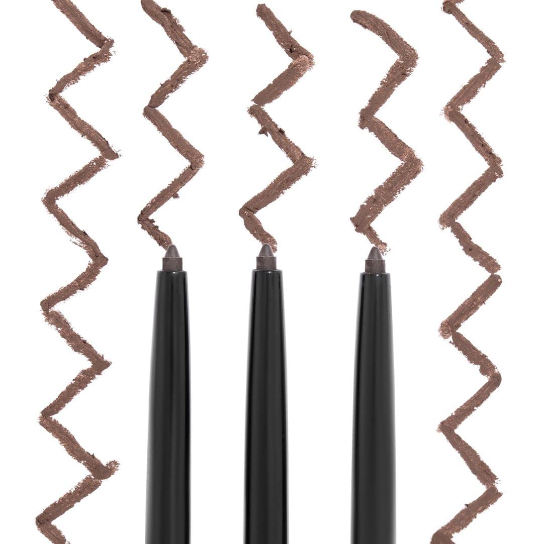 wet n wild Mega Last Breakup Proof Waterproof Retractable Gel Eyeliner - Ultra Pigmented 16-Hour Long Wear, Smudge Proof Satin Finish Formula, Cruelty-Free & Vegan - Dark Brown